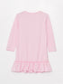 LC Waikiki Crew Neck Printed Girls' Nightgown